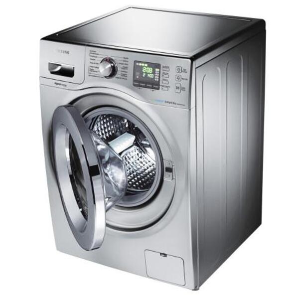 lavadora e secadora samsung seine 8 5 kg eco bubble prata 110v wd856uhsasd az