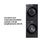 Lavadora Samsung Wf17t 17kg Black Inox 127v