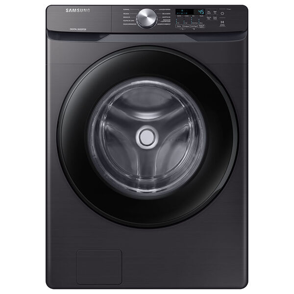 Lavadora Samsung Wf17t 17kg Black Inox 127v