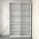 Lavanderia Completa Andorra 4 Portas 8 Prateleiras Branco Nev