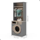 Lavanderia Infantil De Brinquedo Washington Cinza