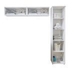 Lavanderia Modulada 1 Armário Multiuso E 2 Armários Aéreo Ube