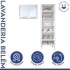 Lavanderia Modulada 1 Armário Multiuso E Armário Aéreo Belém