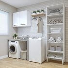 Lavanderia Modulada 1 Armário Multiuso E Armário Aéreo Belém