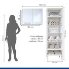 Lavanderia Modulada 1 Armário Multiuso E Armário Aéreo Belém