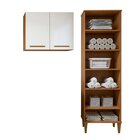 Lavanderia Modulada 1 Armário Multiuso E Armário Aéreo Belém