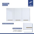 Lavanderia Modulada 1 Armário Multiuso E Armário Aéreo Jundia