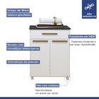 Lavanderia Modulada 1 Armário Multiuso E Balcão Joinville Bra