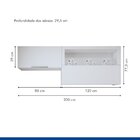 Lavanderia Modulada 2 Amários Tex 106   Branco