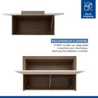 Lavanderia Modulada 2 Amários Tex 106   Carvalho/branco