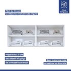 Lavanderia Modulada 2 Armários Aéreo Guarapari Branco