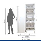 Lavanderia Modulada 2 Armários Multiuso Campinas 1 Porta 9 Pr