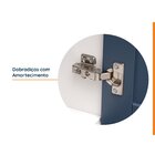 Lavanderia Modulada 2 Peças 1 Armário Aéreo 3 Portas 1 Balcão