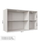 Lavanderia Modulada 2 Peças 1 Armário Aéreo 3 Portas 1 Balcão