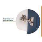 Lavanderia Modulada 2 Peças 1 Armário Aéreo 3 Portas 1 Balcão