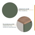 Lavanderia Modulada 2 Peças 1 Armário Aéreo 3 Portas 1 Balcão
