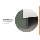 Lavanderia Modulada 2 Peças 1 Armário Aéreo 3 Portas 1 Balcão