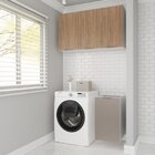 Lavanderia Modulada 2 Peças Sem Tampo Sem Rodapé Ipanema Cabe