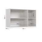 Lavanderia Modulada 2 Peças Sem Tampo Sem Rodapé Ipanema Cabe