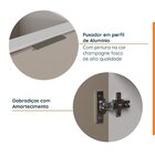 Lavanderia Modulada 2 Peças Sem Tampo Sem Rodapé Ipanema Cabe