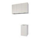 Lavanderia Modulada 2 Peças Sem Tampo Sem Rodapé Ipanema Cabe