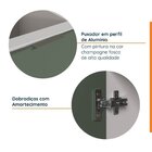 Lavanderia Modulada 2 Peças Sem Tampo Sem Rodapé Ipanema Cabe