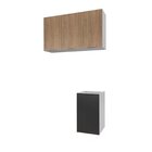 Lavanderia Modulada 2 Peças Sem Tampo Sem Rodapé Ipanema Cabe