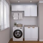 Lavanderia Modulada 3 Peças 2 Armários Aéreos 1 Balcão 2 Port