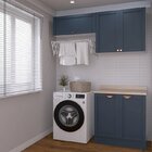 Lavanderia Modulada 3 Peças 2 Armários Aéreos 3 Portas 1 Balc