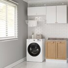 Lavanderia Modulada 3 Peças 2 Armários Aéreos 3 Portas 1 Balc