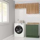 Lavanderia Modulada 3 Peças 2 Armários Aéreos 4 Portas 1 Balc