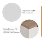 Lavanderia Modulada 3 Peças 2 Armários Aéreos 4 Portas 1 Balc