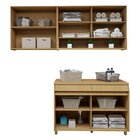 Lavanderia Modulada 3 Peças 6 Portas 2 Gaveta Simone Mendes C