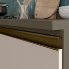 Lavanderia Modulada 3 Peças Com Tampo Connect Duna/cristal