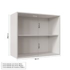 Lavanderia Modulada 3 Peças Sem Tampo 2 Aéreos 1 Balcão 2 Por