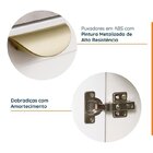 Lavanderia Modulada 3 Peças Sem Tampo 2 Armários Aéreos 4 Por