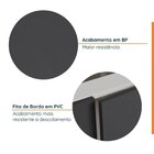 Lavanderia Modulada 3 Peças Sem Tampo Sem Rodapé Ipanema Cabe