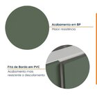 Lavanderia Modulada 3 Peças Sem Tampo Sem Rodapé Ipanema Cabe