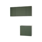 Lavanderia Modulada 3 Peças Sem Tampo Sem Rodapé Ipanema Cabe