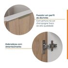 Lavanderia Modulada 3 Peças Sem Tampo Sem Rodapé Ipanema Cabe