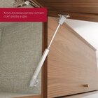 Lavanderia Modulada 5 Peças Com Tampo Requinte Nature/areia