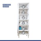 Lavanderia Modulada Aracaju 5 Prateleiras Branco