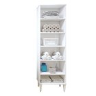 Lavanderia Modulada Aracaju 5 Prateleiras Branco