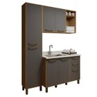 Lavanderia Modulada Armário Multiuso, 1 Balcão 3 Portas E Arm