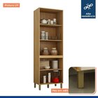 Lavanderia Modulada Armário Multiuso, Balcão E Armário Aéreo