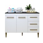 Lavanderia Modulada Balcão 2 Portas 3 Gavetas Petrópolis Bran