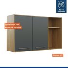 Lavanderia Modulada Balcão 3 Portas E 2 Armários Aéreos Áustr