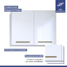 Lavanderia Modulada Belém 1 Armário Multiuso E Armário Aéreo