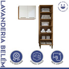 Lavanderia Modulada Belém 1 Armário Multiuso E Armário Aéreo