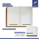 Lavanderia Modulada Belém 1 Armário Multiuso E Armário Aéreo